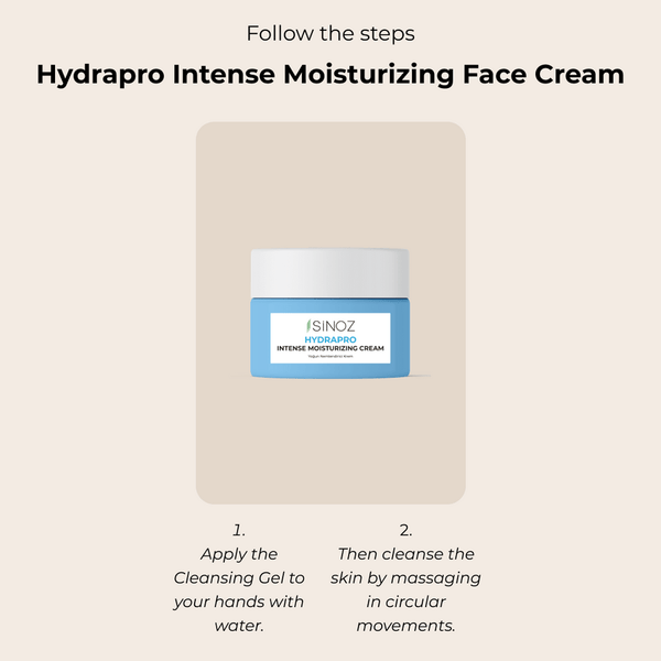 Sinoz Hydrapro Intense Moisturizing Face Cream – 50ml