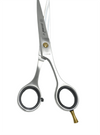 Globalstar Professional Barber Scissors 6'' Stainless Steel with Rubber Grip - Precision Hair Cutting Shears