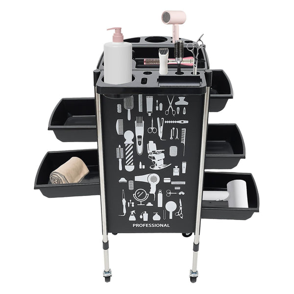Globalstar Hairdresser Beauty Trolley - Professional Salon Trolley for Organized and Efficient Workstations