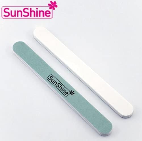 Globalstar Shine Buffer Nail File 600/3000 Grit 12pcs - Perfect Manicure and Pedicure Tool