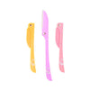 Globalstar Flamingo Eyebrow Razor 3pcs - 151 - Awarid UAE