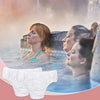 Globalstar 100-Pack Disposable Unisex Underwear - Hygienic and Convenient Non-Woven Briefs