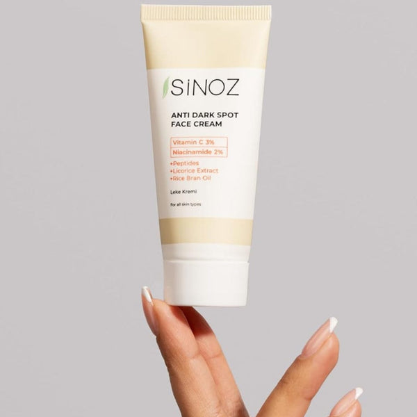 Sinoz Dark Spot Set – Brightening & Even Skin Tone with Vitamin C Serum and Blemish Cream