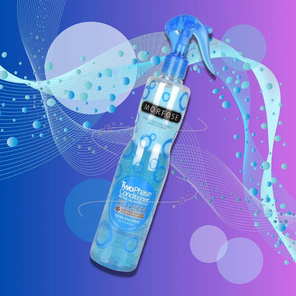 Morfose Collagen Hair Care Kit – 1000ml Shampoo, 500ml Mask & 400ml 2 Phase Conditioner for Strong, Smooth Hair