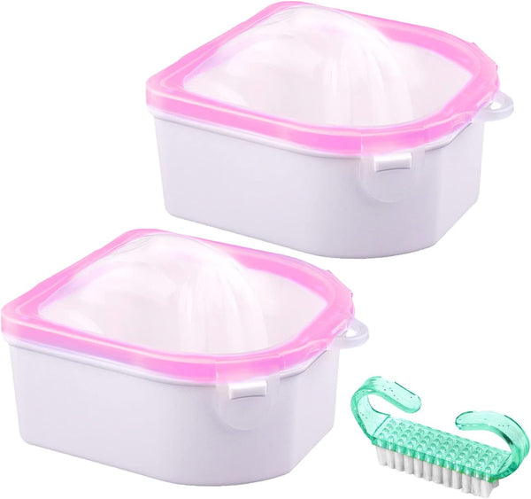 Globalstar Nail Soak Bowl Set of 2pcs - The Essential Manicure Companion
