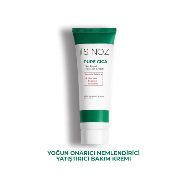 كريم سينوز بيور سيكا المكثف لإصلاح البشرة 50 مل - سنتيلا أسياتيكا، عناية مهدئة ومرطبة لحاجز البشرة،