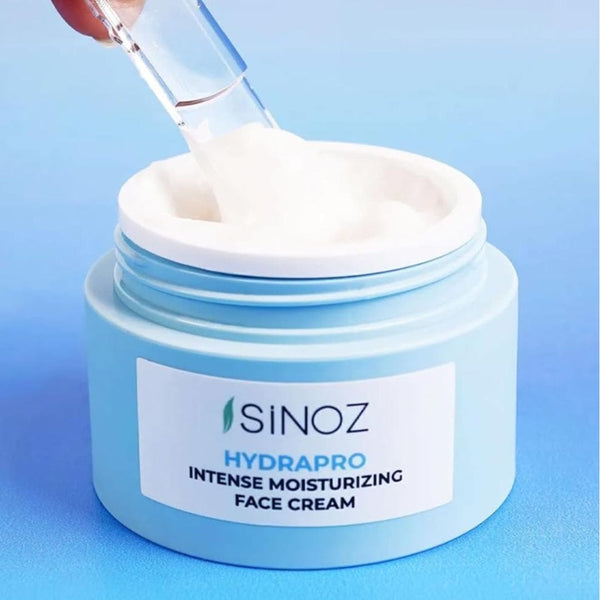 Sinoz Pro Series Dry Skin Care Set – Cleansing Gel, Hydro Pro Cream & Lip Balm Trio