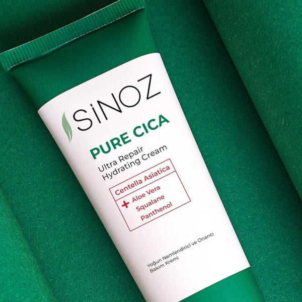 Sinoz SOS Repair Set – Pure Cica Ultra-Repair Hydrating Cream & Serum for Sensitive Skin