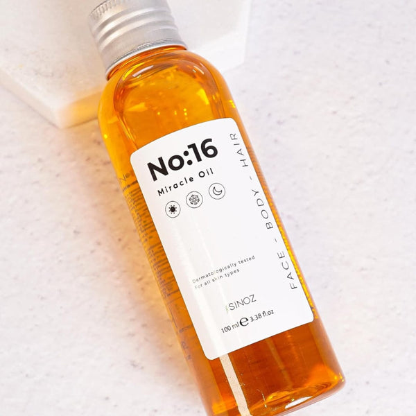 Sinoz No 16 Miracle Oil – Multi-Purpose Face, Body & Hair Nourishing Oil, 100ml