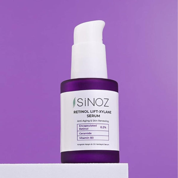 Sinoz Retinol Lift-Xylane Serum – Encapsulated Retinol for Anti-Wrinkle & Skin Renewal, 30ml