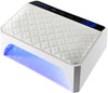 Globalstar 178W Double Hand Rechargeable UV LED Nail Lamp with PU Cushion - Professional Cordless Nail Dryer