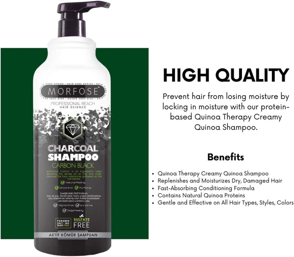 Morfose Quinoa Protein Shampoo 1000ml - Nourish and Protect Your Hair