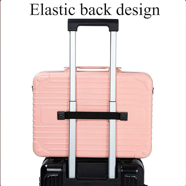 Globalstar Travel Makeup Organizer - Pink Artist Makeup Bag & Portable Skincare Train Case
