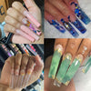 Global Star Extra Long C Curve Half Cover Nail Tips 120pcs - Statement Nails