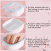 Globalstar Blue Nail Soaking Bowls - The Ultimate Gel Nail Polish Remover Solution