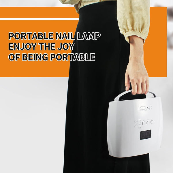 مصباح جل الأظافر Globalstar Starliddy Dream 48W UV LED - قابل لإعادة الشحن