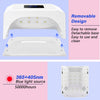 Globalstar Rechargeable 60W Cordless UV LED Nail Lamp with Automatic Sensor - Professional Gel Nail Dryer
