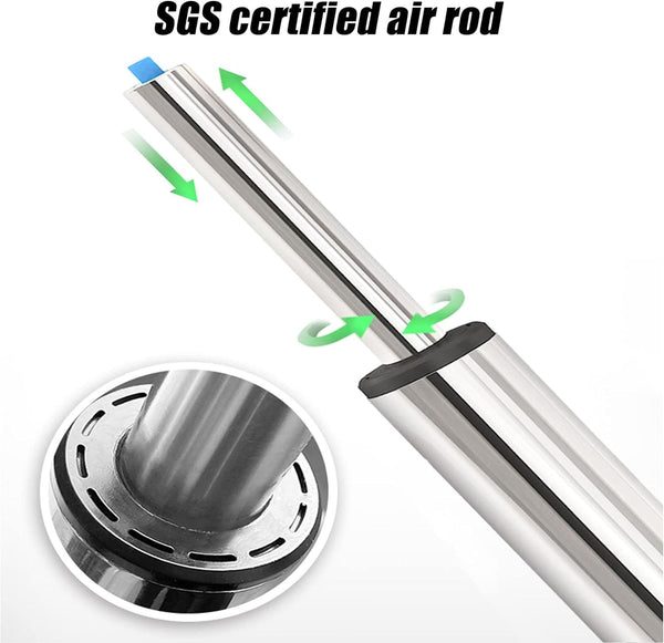 Global Star Grey PU Leather Rolling Stool Chair: Height adjustable, comfortable seating for office, salon, spa.pen_spark