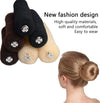 Globalstar Donut Hair Bun Black 23cm Ring - The Versatile Hair Accessory