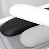 Globalstar Luxury Nail Arm Rest Pillow and Mat Black - Manicure Hand Rest Cushion Pad for Nail Technicians (Black)