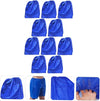Globalstar 75-Pack Men's Disposable Blue Shorts - Hygienic Solution for Spas, Salons, and Travel