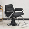 Global Star Salon Chair - Hydraulic Barber Chair for Business or Home, Luxury Black Hair Salon Chair with Lifting and Rotating Features