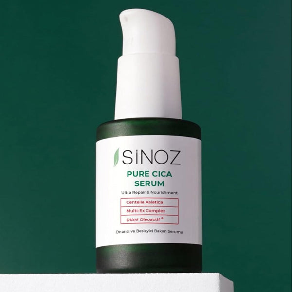 Sinoz Pure Cica Intensive Repair Serum – Centella Asiatica & Diam Oleoactive for Sensitive Skin, 30ml