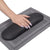 Globalstar Luxury Nail Arm Rest Pillow and Mat Black - Manicure Hand Rest Cushion Pad for Nail Technicians (Black)