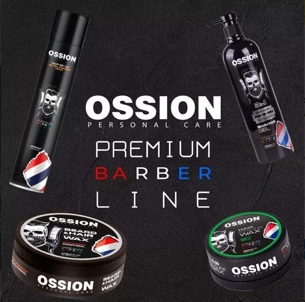 Morfose Ossion Mega Strong Red Gum Hair Gel 750ml - Extreme Hold for Bold Styles