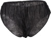 Globalstar Black Disposable Underwear - Pack of 50pcs for Travel, Spa, and Everyday Use