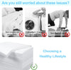 Globalstar 100Pcs Disposable Massage Table Sheets - 30cm x 60cm Non-Woven Fabric Bed Covers, Soft and Breathable, Ideal for Beauty Spa and Tattoo Salon (White)