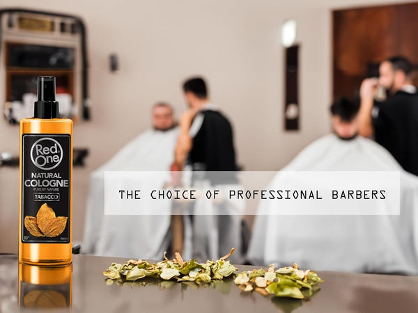 RedOne After Shave Natural Cologne Spray Tabacco 400ml - Soothing Post-Shave Freshness