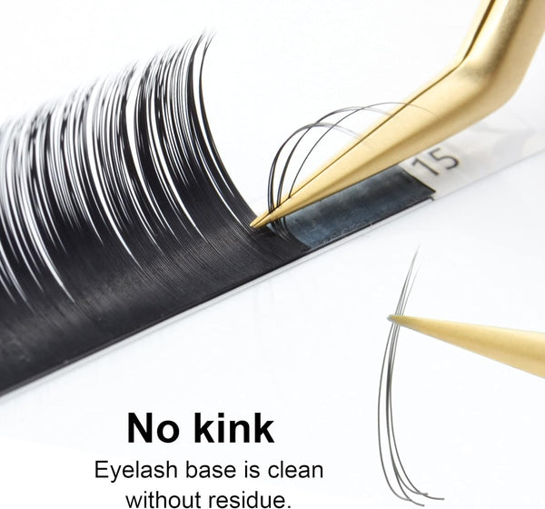 NAGARAKU Mega Volume Individual Eyelash Extensions 0.03mm D Curl 7-15mm Mix Tray