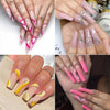 Globalstar 120 Pieces Clear Dual Nail Shapes - Water Drops Nail Mould