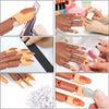 Globalstar Nail Trainer Practice Hand - Realistic and Flexible Mannequin for Pro Results