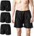 Globalstar 20-PcsMen's Disposable Salon Shorts - Individually Wrapped Non-Woven Underwear with Comfortable Elastic Waistband