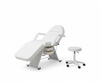 Globalstar Professional High Quality Beauty Facial Bed With Styling Stool White BS-616