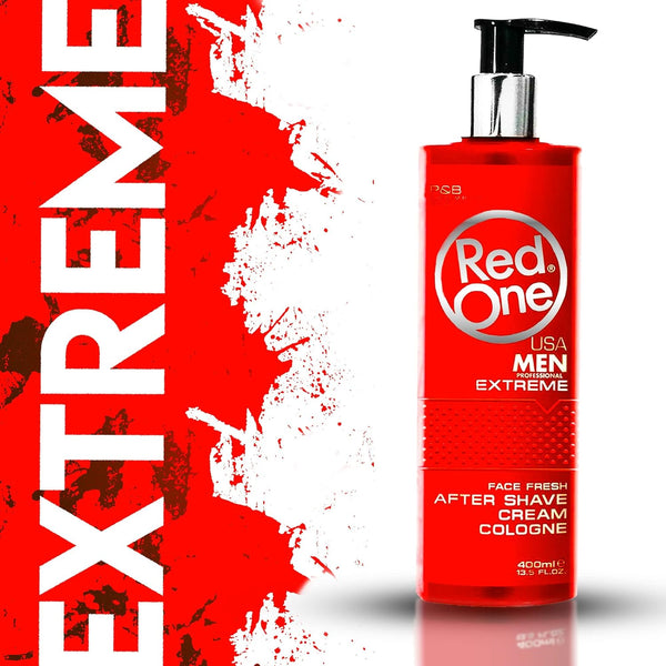 RedOne Extreme After Shave Cream Cologne 400ml - 3-in-1 Skin Care Solution