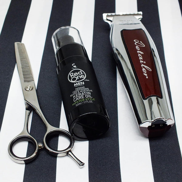 زيت ريد وان كيراتين للحية والشارب 50 مل