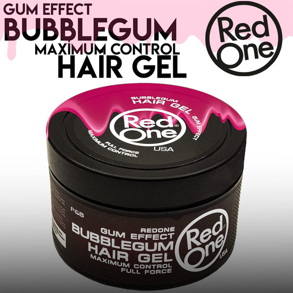 RedOne Hair Gel Gum Effect Maximum Control Bubblegum 450ml