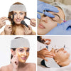 Globalstar 100-Pack Disposable Spa Headbands - Non-Woven Stretch Fit