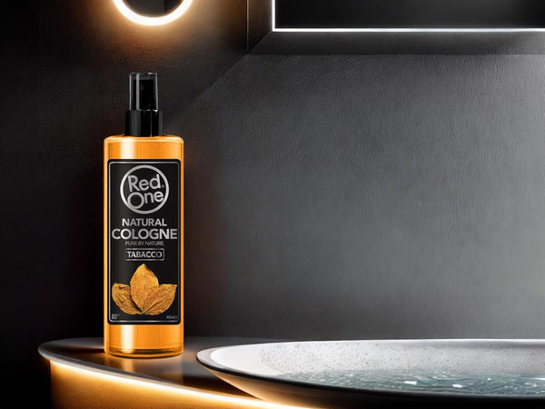 RedOne After Shave Natural Cologne Spray Tabacco 400ml - Soothing Post-Shave Freshness