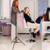 Globalstar Standing Hair Extension Rack for Braiding Professionals and Salons