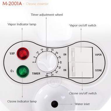 GlobalStar 2 Functions Cosmetic Device for Face and Body Treatments M-2001A - Awarid UAE