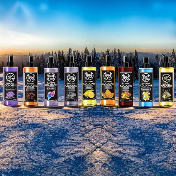 RedOne After Shave Natural Cologne Spray Tabacco 400ml - Soothing Post-Shave Freshness