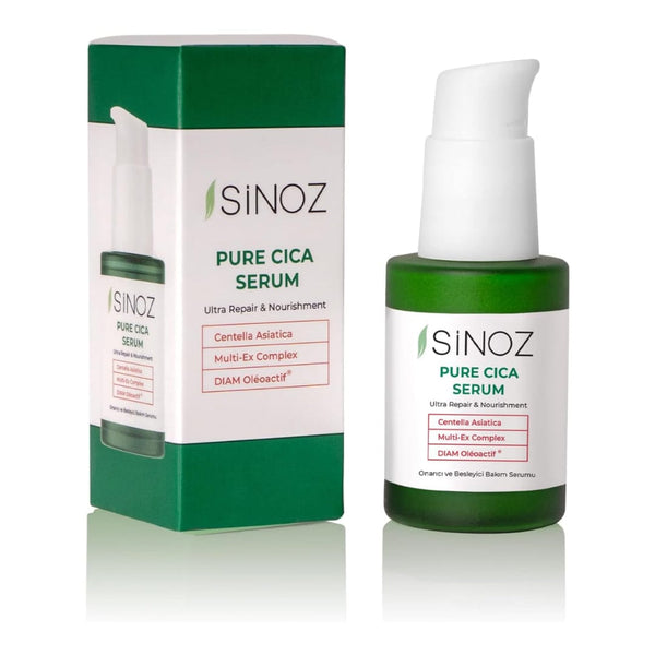 Sinoz Pure Cica Intensive Repair Serum – Centella Asiatica & Diam Oleoactive for Sensitive Skin, 30ml
