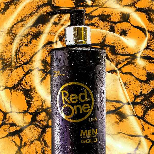 كريم كولونيا ما بعد الحلاقة ريد وان جولد 400 مل - رائحة العنبر الأنيقة، عناية فائقة بالبشرة