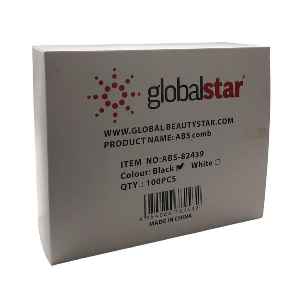 Globalstar Disposable Comb Black Smal 100pcs ABS-82439 - Awarid UAE