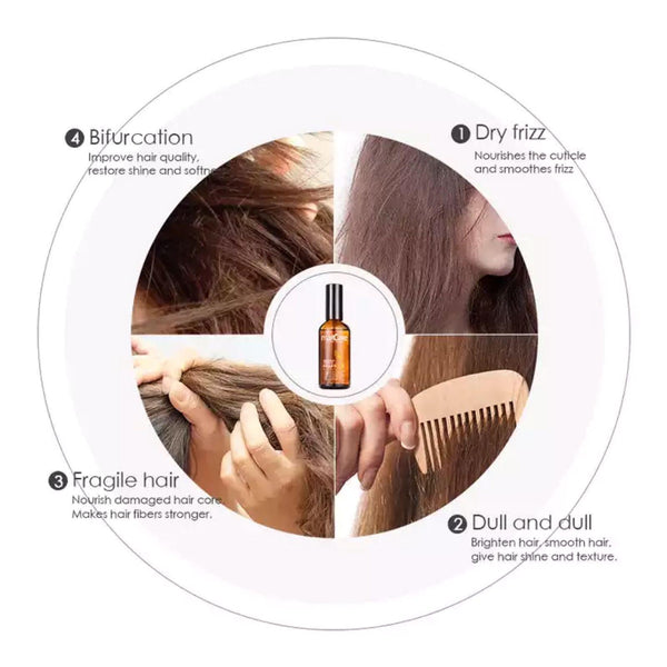 Maxcare Moroccan Organics Argan Oil Serum 100ml - Awarid UAE