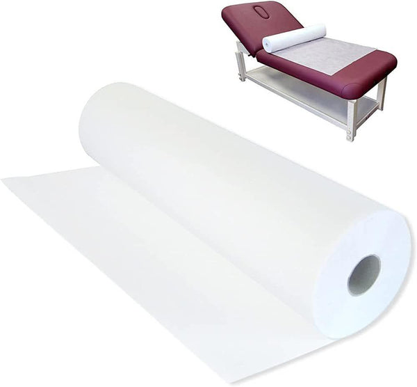 Globalstar Disposable Non-Woven Bed Roll White 80cm*180cm - Awarid UAE